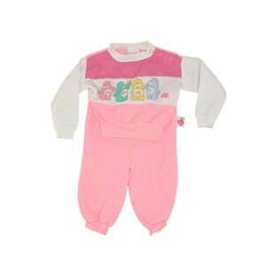 Vintage Care Bears Sweatsuit 12M Sweatshirt Sweatpants 2 Piece Set 80s Sweats‎
